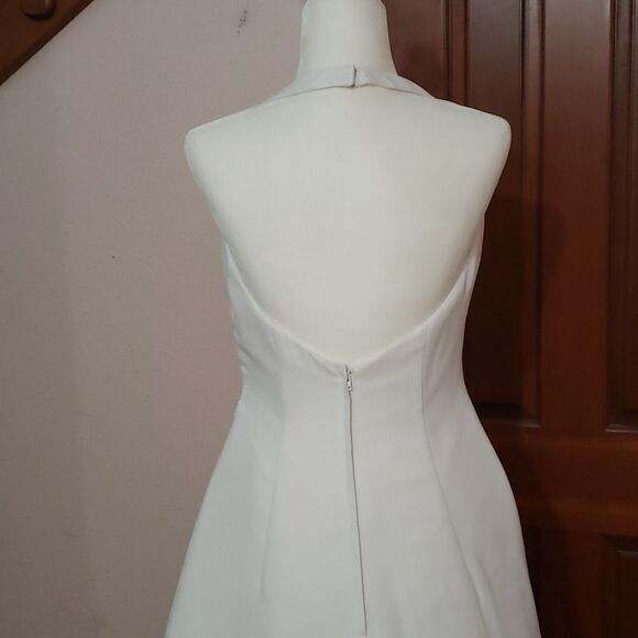 Wedding gown from davids bridal. Style 59486, white. Size 10 - Picture 6 of 7
